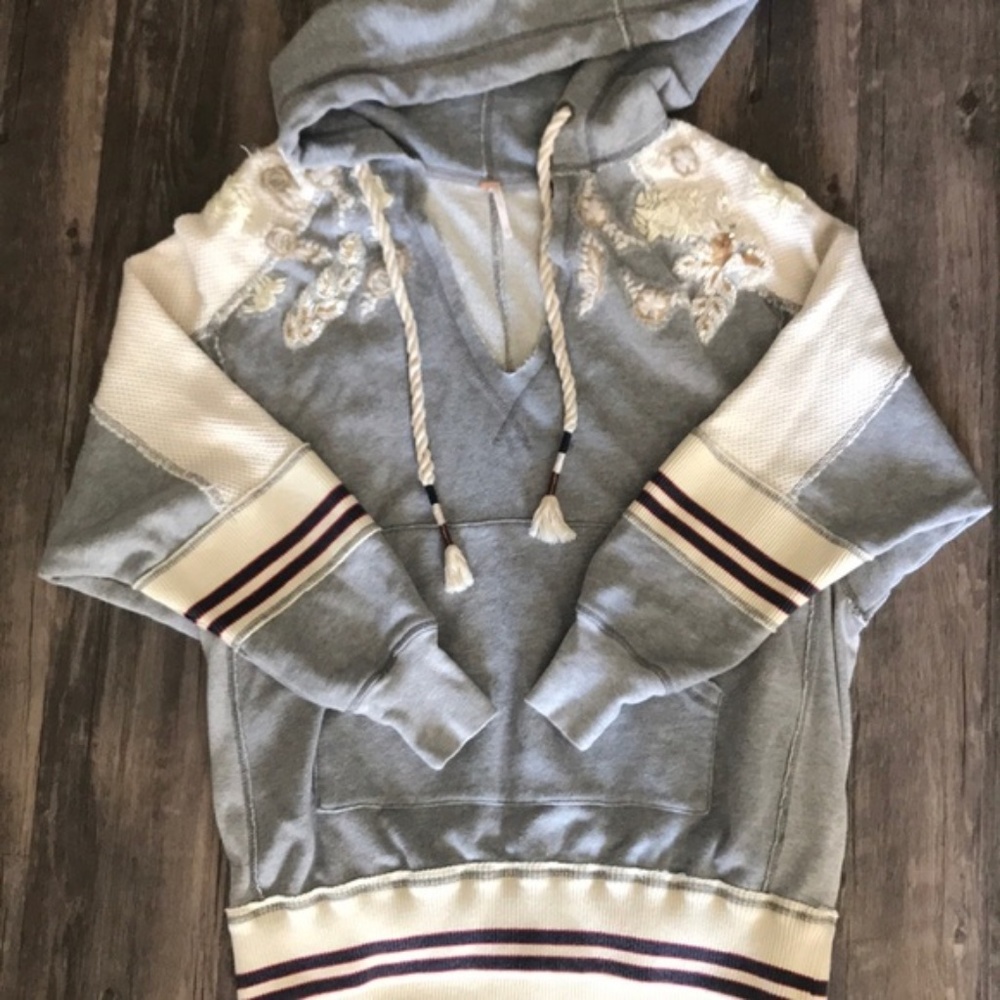 Free People Varsity Embellished Pullover - Picture 9 of 9